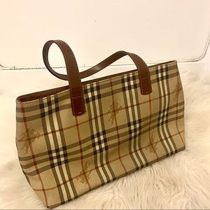 BURBERRY Nova Check Shoulder Bag